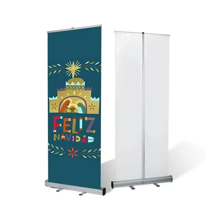 Premium Aluminum Roll-Up Banner Stand