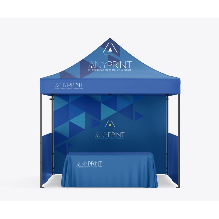 Aluminum tent for booths and exhibitions